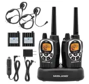 Midland GXT1000VP4 GMRS Two-Way Radio (50-Channel, Long Range