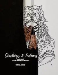 在飛比找博客來優惠-Adult Coloring Book Cowboys & 