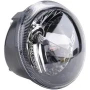 Motorcycle Headlight Front Lamp Head PT for Vespa Piaggio Gt GTS 125 200 250 300 black