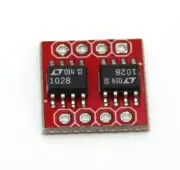 Dual LT1028 Op Amp Breakout Board for Arduino etc..