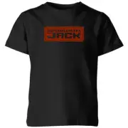 Samurai Jack Classic Logo Kids' T-Shirt - Black