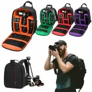 Waterproof For Canon Nikon Sony DSLR Camera Backpack Shoulder Bag Travel Case
