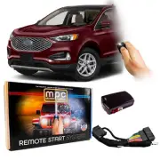 Remote Start Kit For Ford Edge 2022-2024 | Plug and Play | Lock 3X | No Honk