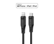 ACEFAST MFi Black Charging Data Cable C3-01 USB-C to Lightning