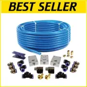 Premium 150 PSI Air Piping Kit - 100-Feet TPEE Tubing and Accessories