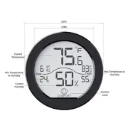 Hygrometer Indoor Humidity Thermometer, Digital Room Hygrometer & Humidity Gauge