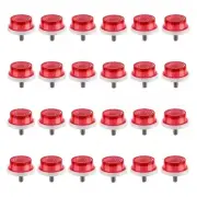Sunlite Carded 1in Reflectors Red