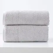 Aireys 650 GSM Zero Twist 2 Pack Vapour Bath Sheet by Renee Taylor