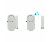 DOOR WIDNOW ALARM WIRELESS LOUD BURGLAR INTRUDER HOUSE SECURITY SAFETY SENSOR 2pcs