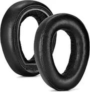 defean PXC 550 Ear Pads - Replacement Ear Cushion Cover Compatible with Sennheiser PXC 550 PXC 550-II Wireless MB 660 Series Headset,Softer Leather,High-Density Noise Cancelling Foam, Added Thickness