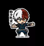 My Hero Academia Shoto Todoroki B-SIDE LABEL 3rd Sticker Japan Limited NEW