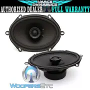IMAGE DYNAMICS ID57 5"X7" CAR AUDIO 4OHM 2WAY SILK TWEETERS COAXIAL SPEAKERS NEW