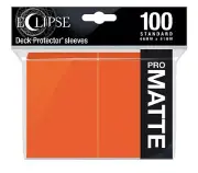 100 MATTE ECLIPSE PUMPKIN ORANGE 15619 DECK PROTECTOR CARD SLEEVES MTG ULTRA PRO