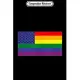 Composition Notebook: Gay Flag Proud Ally Rainbow Heart - Gay Pride Journal/Notebook Blank Lined Ruled 6x9 100 Pages