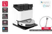 Kogan SmarterHome LX20 Pro Ultra Robot Vacuum and Mop + FREE MX9 Cordless Stick Vacuum