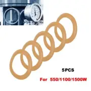 5x Pump Piston Ring Rubber For 550W 1100W 1500W Oil-Silent Air Compressor