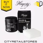 Hagerty Silver & Multi Metal Foam Polish, Clean & Protect Silver, Gold 185g