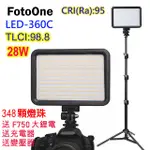 FOTOONE LED360C攝影燈送F750鋰電