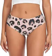 [Joitme] Underwear for Women Bikini Hipster Underpants Polyester Fiber Soft Breathable Ladies' Briefs