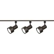 Nuvo Lighting 3 Light R30, Step Cylinder Track Kit, Russet Bronze - TK361