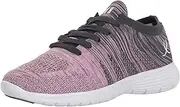 [Bloch] Women's Omnia Shoe, Pink/Grey, 9.5