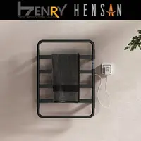 在飛比找momo購物網優惠-【HENSAN 亨力衛浴】F-2013-PB 電熱毛巾桿-細