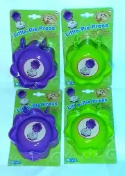 4 Pie Press Maker Ravioli Dumplings, Empanada FREE BPA Scalloped Edge Little Pie