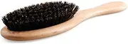 Natural Boar Bristle Hair Brush Paddle Hairbrush Detangling Hairbrush ALKOY