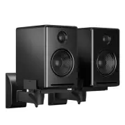 Speaker Wall Mounts - Dual Speaker Stands for Surround Sound, Universal Brack...