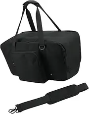 BWOFJGWH Loudspeaker Bag -Loudspeaker Accessories with Grip Boundaries Sprayproofes Carrier Housing Nylon -Fabric Loudspeaker Housing for Charging Devices MICR