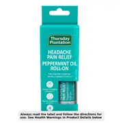 Thursday Plantation Headache Pain Relief Peppermint Roll-on 9ml