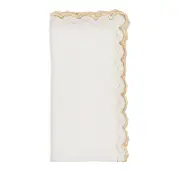 Kim Seybert Arches Embroidered Linen Napkin