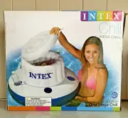 Intex One Mega Chill 31″ Floating Inflatable Beverage Cooler New in Box