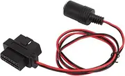 OBD2 Lighter Plug Adapter with Multiple Protection for Browsers and GPS GPS Recorders