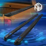 For 07-13 Chevy Silverado GMC Sierra 6'6" Stepside Bed Rail Caps L+R Replacement