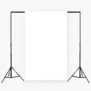 Marshmallow White Paper Roll Photography Studio Backdrop Half Width (1.36 x 10M)