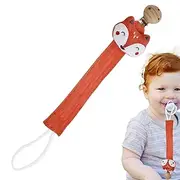 Pacifier Clip Holder | Toddler Nipple Strap Clip | Animal Shapes Anti-Lost Toddler Pacifier Clips Toddler Nipple Strap for Pacifier, Teether, Hiccup Towel