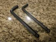 Lot Of 2 NEW Metric 14mm & 17mm USA Long L-Shaped Ball End Hex Key Allen Wrenchs
