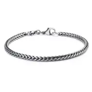 Sterling Silver Bracelet with Basic Lock