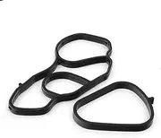 Xwang Store 2pcs Oil Filter Cooler Stand Housing Adaptor Gasket Seal 11428643758 11 42 8 643 758 Compatible with Mini R56 Cooper Countryman