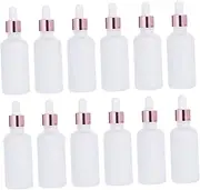 50ml Glass Essential Oil Dispenser Travel Bottle Dropper Leakproof Perfume Vial for DIY Daily Use
