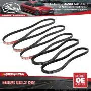 Gates A/C & Alt & P/S Drive Belt Kit for Nissan 300Zx Z31 3.0L VG30T 149kW