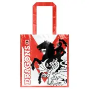 St George Illawarra Dragons NRL Laminated Carry Shopping Grocery Bag