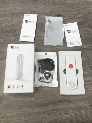 Smart Voice Translator 52 Languages Pocket Device Bluetooth TT Translate