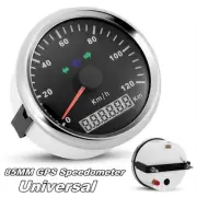 85mm 120km/h Car Motorcycle GPS Speedometer Gauge Odometer Waterproof Backlight (for: Toyota)
