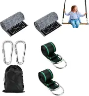Roczential Tree Swing Hanging Straps, 1.5M/5Ft Hammock Tree Straps Kit with 2...
