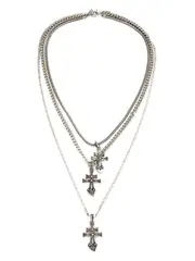 [Vanessa Mooney] New York Dolls Silver Necklace
