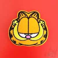 在飛比找蝦皮購物優惠-卡通:加菲貓補丁 1Pc Cat Diy Sew On Ir