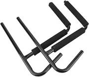 Includes 2 strong wall mounts for kayaks, canoes and surfboards with mounting accessories