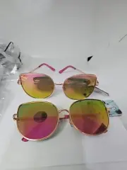 CaliBlue Mir GOLD ROSE Sunglasses Un 0119 Emerie 100% UVA/UVB Protection(2 Pk)